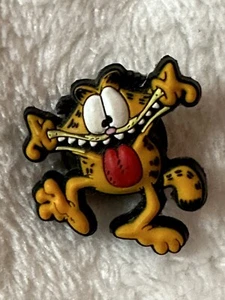 RARE & UNIQUE! - GARFIELD  (Screaming!) - Shoe Charm (JIBBITZ)  Fits Crocs! - Picture 1 of 5