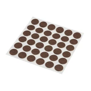 FastCap Peel & Stick Cover Caps - Oak 18mm (36 pc) - Picture 1 of 3