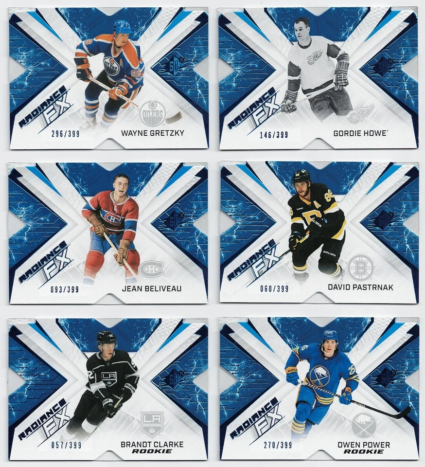 2022-23 SPx Radiance FX Blue #/399 Pick From List !! - Image 1 of 1