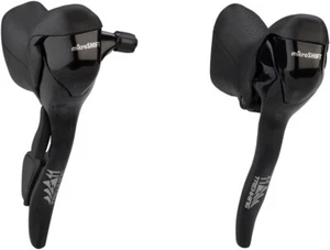 microSHIFT M110 Drop Bar Shift Lever Set 1 x 11-Speed, DynaSys Compatible - Picture 1 of 3