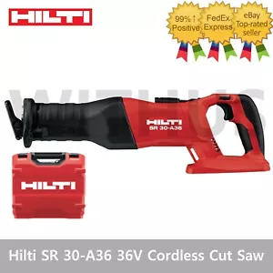 Hilti SR 30-A36 36V Cordless Reciprocating Cut Saw BL 2800Spm 32mm Bare Tool - Picture 1 of 4