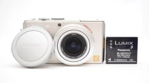Panasonic Digital Camera Lumix LX Series DMC-LX1 Silver 8.1MP Compact Camera - Picture 1 of 9