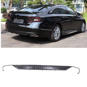 Difusor de parachoques trasero negro brillante para Honda Accord Sport Yofer 2018 2019-2022 - Imagen 1 de 6