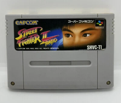 Super Famicom STREET FIGHTER II 2 TURBO Nintendo Cartridge Only sfc FreeShipping - Image 1 of 4