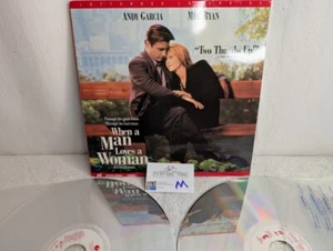 WHEN A MAN LOVES A WOMAN (1994) Andy Garcia/Meg Ryan LaserDisc | Letterbox M/VG+ - Picture 1 of 7