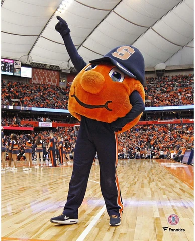 Syracuse Orange Unsigned Otto the Orange Pre-Game 8" x 10" Photo - Fanatics Cover