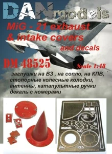 DANmodels DM 48525 MiG-21 : stubs on VZ,on sniffled,on jalousie, 1/48 - Picture 1 of 1