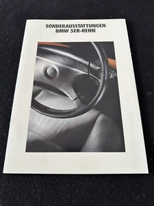 BMW 520i 525i 535i 1991 opción alemana folleto de equipamiento serie 5 catálogo sedán - Imagen 1 de 7