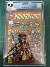 Youngblood #1 CGC 9.8 Newest Slab - Notes indicate 1st Image “i” logo!