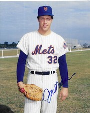 JON MATLACK Autographed Signed 8 x 10 Baseball Photo New York Mets COA