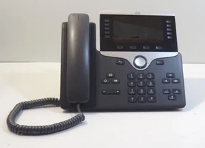 TELEFONO VOIP CISCO CP8841-K9 NERO USATO PoE CISCO CP - Afbeelding 1 van 5
