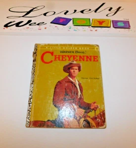 1958 LITTLE GOLDEN BOOK WARNER BROS CHEYENNE #318 STARRING CLINT WALKER - Picture 1 of 5