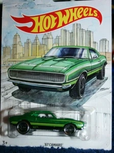 HOT WHEELS 1967 CAMARO GREEN - Picture 1 of 4