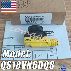1PCS Photoelectric Sensor Switch For Banner Engineering QS18VN6DQ8 US STOCK - Picture 1 of 10
