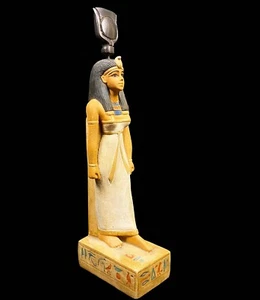 Estatua de la diosa egipcia Hathor - Imagen 1 de 3