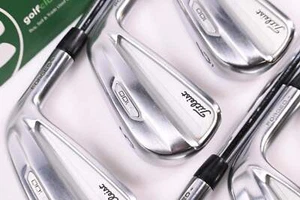 Titleist T100 2021 Irons / 4-9i / X-Flex AMT Tour White X100 Shafts - Picture 1 of 7