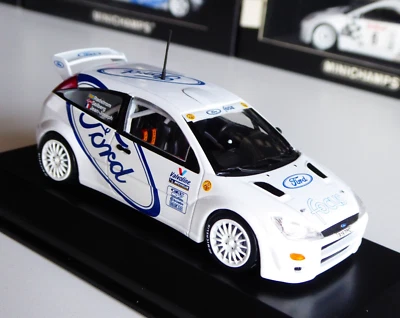 1/43 Minichamps Ford Focus WRC Test Car 1999 McRae Solberg Radstrom - Immagine 1 di 4