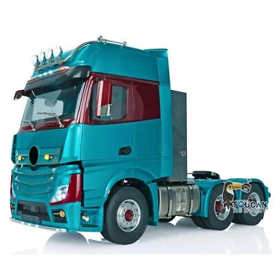 1/14 LESU RC Tractor Truck Metal Chassis DIY Cabin 1851 3363 Painted Assembled - Image 1 of 4