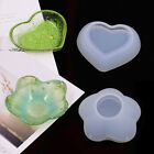 Heart Shaped Dish Plate Silicone Molds For Handmade Plaster Flower Tray Mould-ET