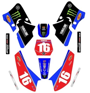 GRAPHICS for Yamaha TTR 90 2000-2007 star decals stickers - Foto 1 di 1