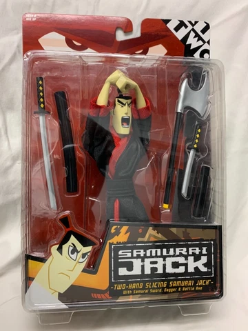 2001 New Samurai Jack two handed Cartoon Network Cover