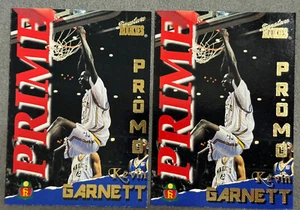 2 KEVIN GARNETT ROOKIE CARDs Signature Rookies 1996 PROMO RC Basketball T-WOLVES - Picture 1 of 2