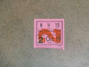 CHICAGO BEARS NFL TICKET - 1958 - vs. L.A. RAMS - Picture 1 of 1