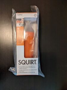 Orange Boon Squirt Silicone Baby Food Dispensing Spoon