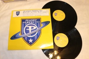 PLANET PERFECTO-BULLET IN THE GUN 2000, 12" DOUBLE, 2000 UK PROMO PRESS, EXCELLE - Picture 1 of 3