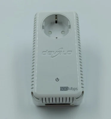devolo dLAN 500 duo+ Powerline Steckdosen Adapter 500 Mbps 2 LAN Ports - Bild 1 von 3
