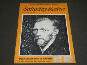 1954 FEBRUARY 6 SATURDAY REVIEW OF LITERATURE MAGAZINE - VAN GOGH - ST 4938 - Picture 1 of 3