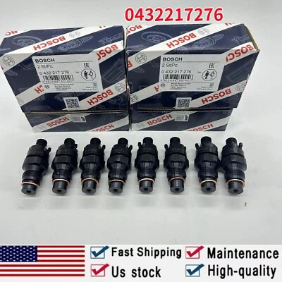 Inyectores de combustible turbo 8 piezas 0432217276 para motor Chevy 65 1992-2005 6,5 L nuevos Foto 1 de 4