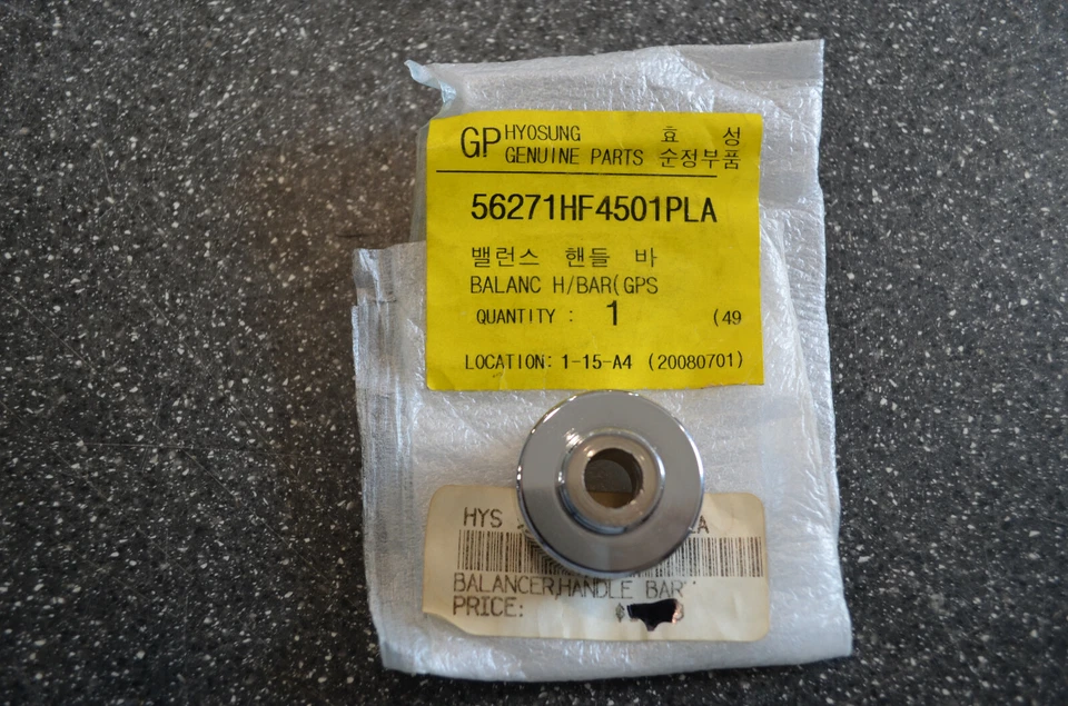 Equilibrador de manillar OEM HYOSUNG #56271HF4501PLA GT250 GT125 GT650  Foto 1 de 1