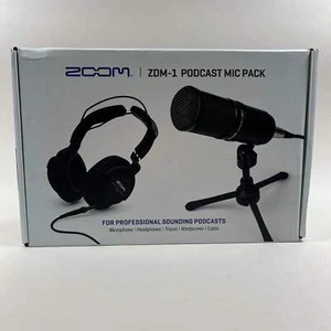 New Zoom ZDM-1PMP Podcast Mic Pack - Picture 1 of 6