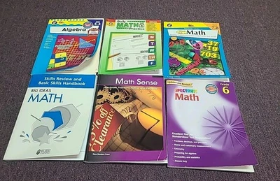 Teaching Textbooks Math Algebra Lot (6 Book Total) - Image 1 of 4