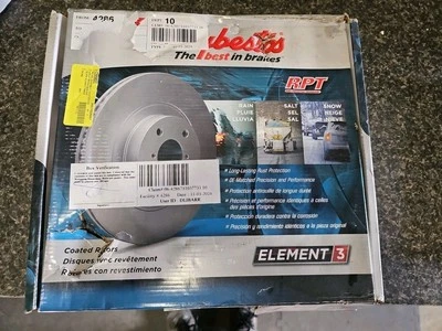 Discos de freno traseros Raybestos 66947FZN lado del conductor o del pasajero para camioneta F150 Foto 1 de 3