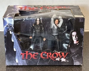 The Crow Eric Draven vs Top Dollar Rooftop Battle NECA Reel Toys Action Figureš„ - Picture 1 of 24