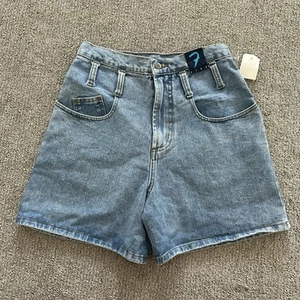 Pantaloncini jeans vintage acciaio taglia 7 - Foto 1 di 8
