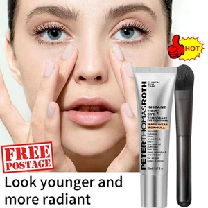 20ML PeterThomas Roth Instant Easy Wear Temporary Eye Tightener & Brush🔥 - Picture 1 of 13