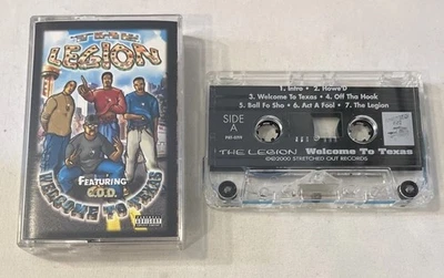 THE LEGION Welcome To Texas - Gangsta Rap G-Funk Tape Pen & Pixel C.O.D. - Image 1 of 3