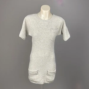COUNTRY ROAD Women's80% Wool Blend Beige Mini Dress Sand Size 8 With Pockets - Picture 1 of 8