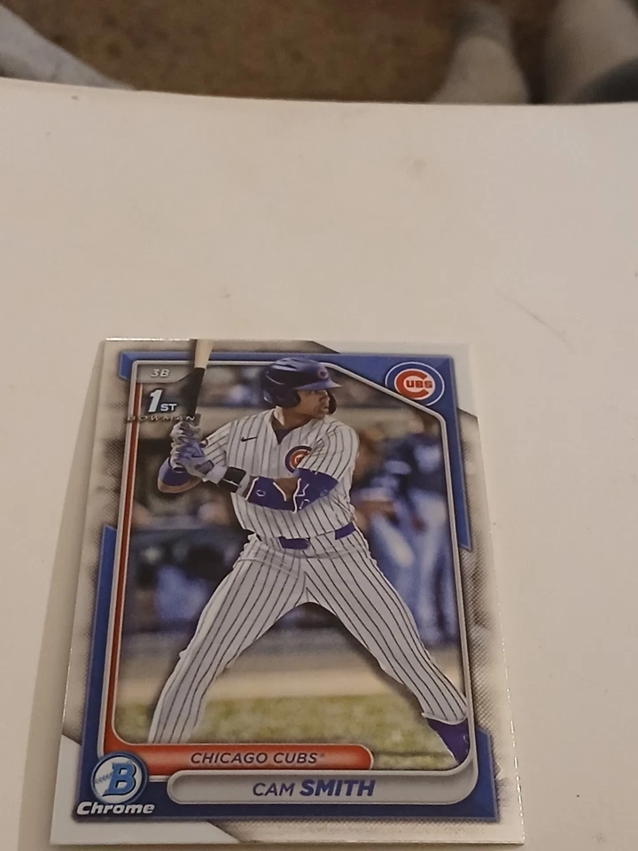 2024 BOWMAN  CHROME 1ST DRAFT  CAM SMITH - Image 1 of 1