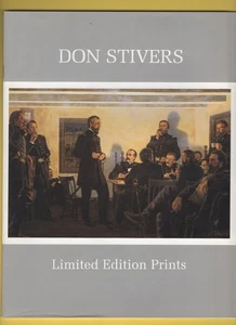 1995 Don Stivers CIVIL WAR Limited Edition PRINTS Catalog - Picture 1 of 1