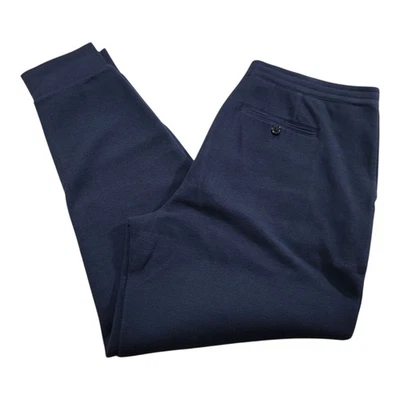 Pantalones de chándal Polo Ralph Lauren tejidos para hombre talla grande azul mezcla de algodón Foto 1 de 4