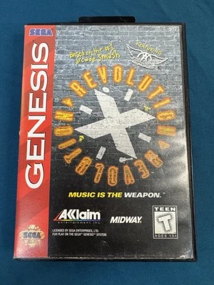 Sega Genesis Video Game - Revolution with Case and Instructions - CIB - Image 1 of 4