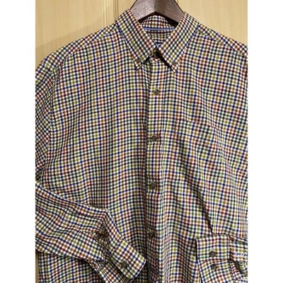 Cutter & Buck Fall Colors Men Multicolor Plaid Button Down Checkered Long Sleeve - Image 1 of 4