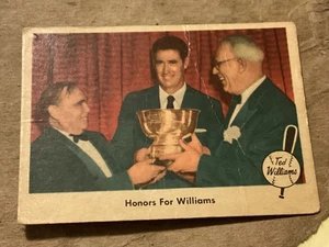 1959 Fleer Ted Williams #78 Honors For Williams Baseball Card - Very Good - - Picture 1 of 2