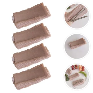 4 piezas pinzas de extensión de clip de pelo acanalado accesorios de metal a presión para peinar - Imagen 1 de 12