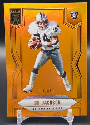 Donruss Elite Bo Jackson #36 2025 naranja metálico/849-Raiders Foto 1 de 2