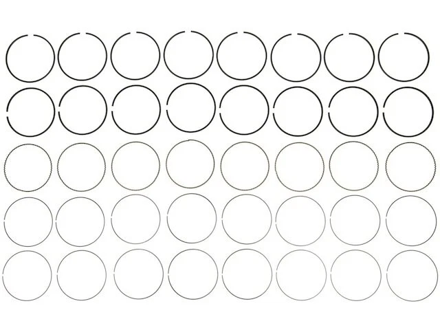 Juego de anillos de pistón 65KGKJ89 para Dakota Durango Ram 1500 2000 2001 2002 2003 2004 Foto 1 de 1